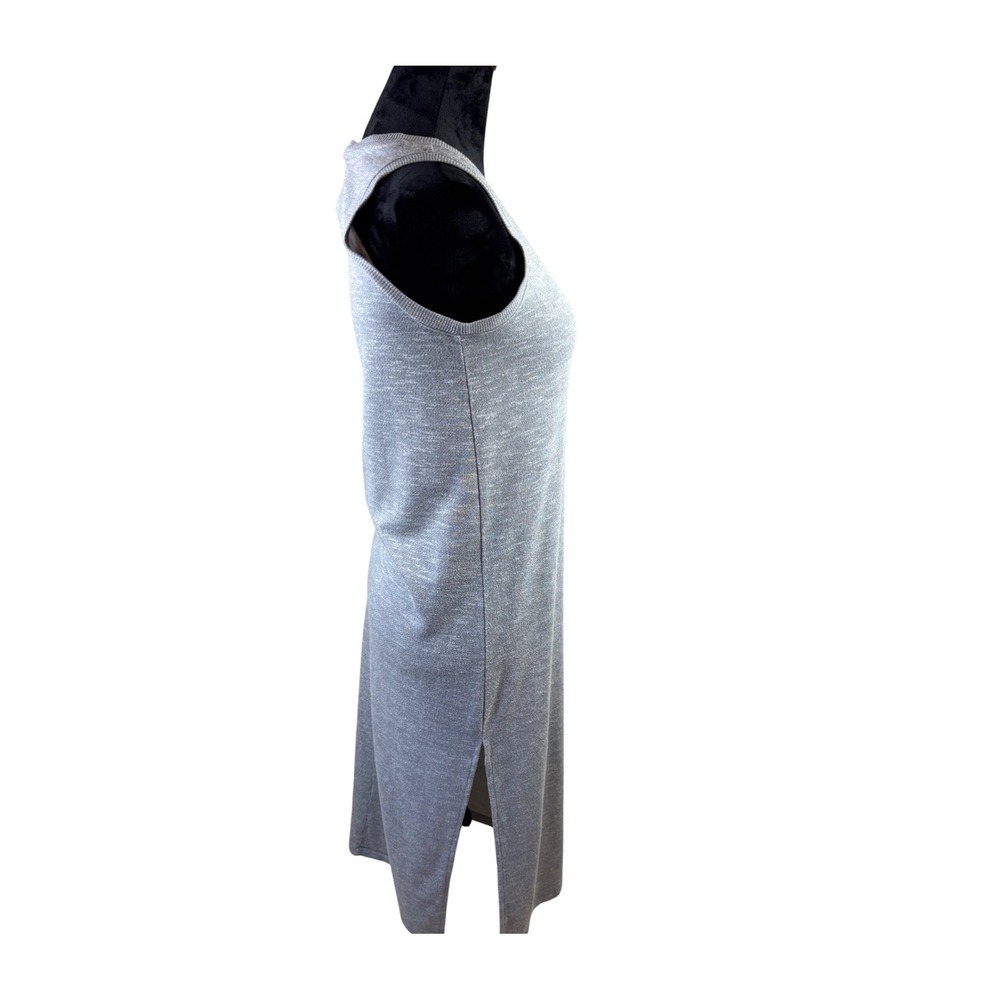 Paige Womens Gray V-Neck Sleeveless Midi Dress Size XS - Picture 2 of 7